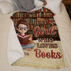 Personalised Blanket - Book Lover Gifts For Readers, Bookworms - Cozy Bliss With Books