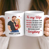 Personalised Mug - Anniversary Wedding Gifts For Couple - You Are My Daily Yes