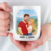 Personalised Mug - Anniversary Wedding Gifts For Couple - Us Just Makes Sense
