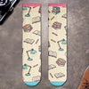 Personalised Crew Socks - Bookish Gifts For Book Lovers, Bookworms, Readers - Readers Gonna Read