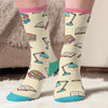 Personalised Crew Socks - Bookish Gifts For Book Lovers, Bookworms, Readers - Readers Gonna Read