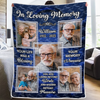 Personalised Photo Blanket - Meaningful Memorial Sympathy Gifts - Love Holds Beyond The Years