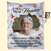 Personalised Photo Blanket - Meaningful Memorial Sympathy Gifts - Your Love Still Surrounds Me