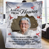 Personalised Photo Blanket - Meaningful Memorial Sympathy Gifts - Your Love Still Surrounds Me