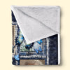 Personalised Photo Blanket - Meaningful Memorial Sympathy Gifts - Love Lives Beyond The Years