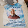 Personalised Photo Blanket - Meaningful Memorial Sympathy Gifts – A Hug From Heaven