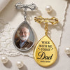 Personalised Teardrop Pin with Photo - Meaningful Memorial or Graduation Gift - Forever In My Heart