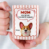 Personalised Mug – Mother's Day Gifts For Dog Lovers, Dog Mum – You’re My Favourite Human