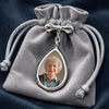 Personalised Teardrop Pin with Photo - Meaningful Memorial or Graduation Gift - Your Love Lives On