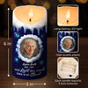 Personalised LED Candle with Photo - Meaningful Memorial Gift - Always In My Heart