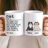 Personalised Mug – Gifts For Cat Lovers, Cat Dad – Chaos With Fur