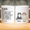 Personalised Mug – Gifts For Cat Lovers, Cat Dad – Chaos With Fur