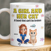 Personalised 3D Inflated Effect Mug – Birthday Gifts For Cat Lovers, Cat Dad & Mum – Fur Makes Us Family