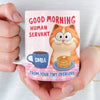 Personalised Mug – Birthday Gifts For Cat Lovers, Cat Dad & Mum – Tiny But In Charge