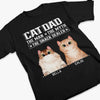 Personalised Unisex T-Shirt, Hoodie – Father’s Day Gift for Cat Lovers, Cat Dad – The Snack Dealer