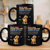 Personalised Black Mug - Mother's Day Gifts For Dog Mum, Dog Lovers - Forever My Mum
