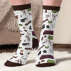 Personalised Crew Socks - Gifts For Men And Women, Horse Lovers - Life Is Better With Horses