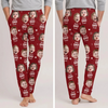 Personalised Photo Pajama Pants - Gifts For Mom, Grandma, Dad, Grandpa - Family Love Never Sleeps