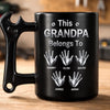 Personalised Coffee Mug With Wrench Handle - Father's Day Birthday Gifts For Dad, Grandpa - Super Dad In Action