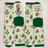 Personalised Crew Socks - Birthday Garden Gifts For Gardeners - Plant Lady Energy