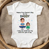 Personalised Baby Onesie – Father's Day Gift For New Dad – New Chapter Starts Here
