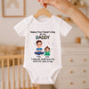 Personalised Baby Onesie – Father's Day Gift For New Dad – New Chapter Starts Here