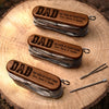 Personalised 15-in-1 Pocket Multi Tool - Father's Day Birthday Gifts For Dad, Grandpa - Forever Grateful For Dad