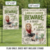 Custom Flag - Personalized Birthday Garden Gifts For Gardeners - Bloom Where You Are Planted