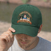 Personalised Vintage Washed Denim Cap – Father's Day Gift For Dod Dad – Cheers For My Mess