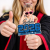 Personalised Graduation Hand Fan with Photo - Meaningful Graduation Gift - The Best Is Yet To Come