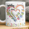 Personalised Mug – Gifts For Grandma, Mom – Made Of Memories, Filled With Love