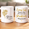 Personalised Mug - Retirement Gifts For Women, Men - Cheers To No More Mondays