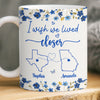 Personalised Mug - Best Friend Birthday Gifts For Women, Besties, Sisters, BFF - Friendship With No Borders