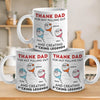 Personalised Mug - Father's Day Gifts For Dad - Thanks For Making Me