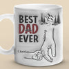 Personalised 3D Inflated Effect Printed Mug - Father's Day Gifts For Dad - Best Dad Ever