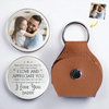 Personalised Photo Pocket Hug Token - Gifts For Dad, Grandpa - I Love And Appreciate You