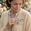 Personalised Lapel Pin With Photo Charms - Meaningful Graduation Gifts - Holding This Moment Together