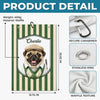 Personalised Photo Golf Towel - Father's Day Birthday Golf Gifts For Dog Lovers, Dog Dad And Mum - Golf Mode Always On