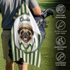 Personalised Photo Golf Towel - Father's Day Birthday Golf Gifts For Dog Lovers, Dog Dad And Mum - Golf Mode Always On