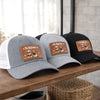 Personalised Leather Patch Hat - Father's Day Birthday Gifts For Dog Lovers, Dog Dad And Mum - Dog Dad Mode On