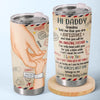 Personalised Tumbler - Gifts For Dad, Grandpa - Lucky To Have You As Dad