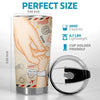 Personalised Tumbler - Gifts For Dad, Grandpa - Lucky To Have You As Dad