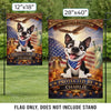 Personalised Flag - Birthday Garden America 250th Anniversary Gifts For Dog Lovers, Dog Dad And Mom - Paws Of Freedom