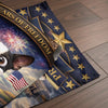 Personalised Flag - Birthday Garden America 250th Anniversary Gifts For Dog Lovers, Dog Dad And Mom - Stars, Stripes And Wagging Tails