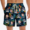 Personalised Photo Men Beach Shorts - Summer Vacation And Travel Gifts For Dad, Grandpa - Best Daddy Ever