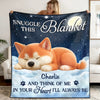 Personalised Quilt Blanket - Pet Memorial Sympathy Gifts- Your Love Still Waits At Home