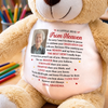 Personalised Photo Graduation Plush Bear - Graduation, Memorial Sympathy Gifts - A Hug From Heaven