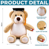 Personalised Photo Graduation Plush Bear - Graduation, Memorial Sympathy Gifts - A Hug From Heaven
