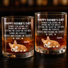Personalised Whiskey Glass - Father's Day Birthday Gifts For Dog Lovers, Dog Dad And Mom - Long Night Sleep