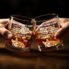 Personalised Whiskey Glass - Father's Day Birthday Gifts For Dog Lovers, Dog Dad And Mom - Long Night Sleep